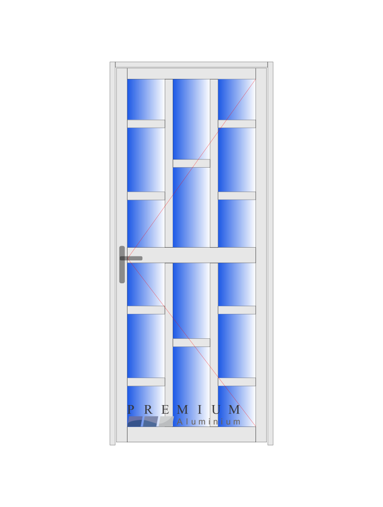 Hinged Door or Pivot Door Configuration