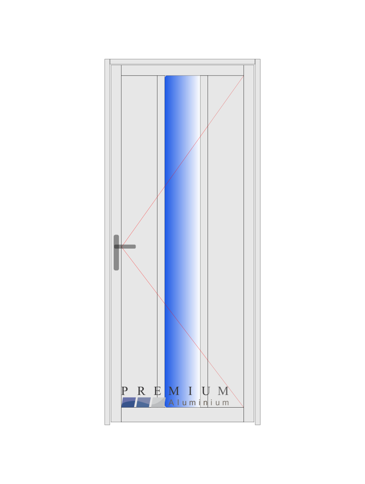 Hinged Door or Pivot Door Configuration