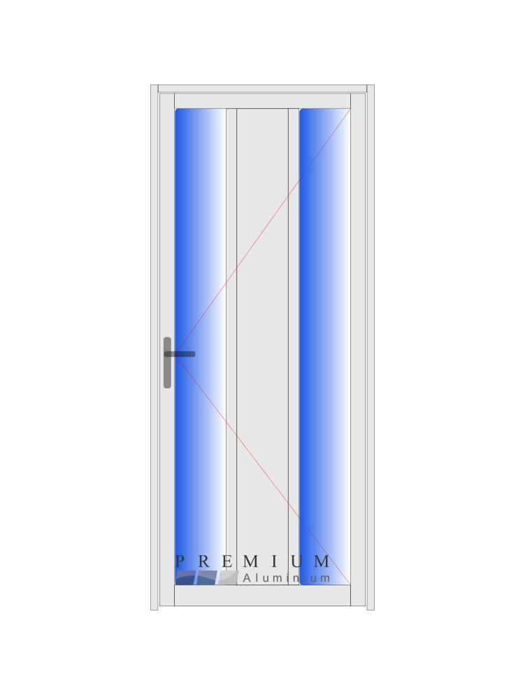 Hinged Door or Pivot Door Configuration