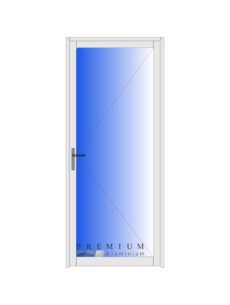 Hinged Door or Pivot Door Configuration