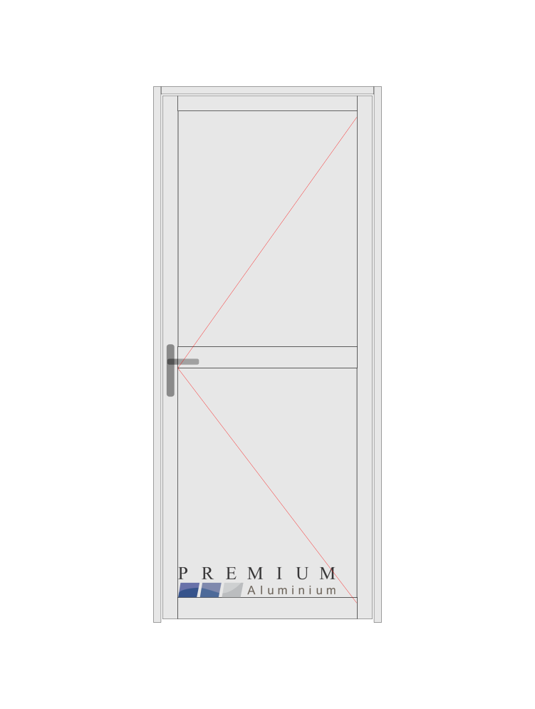 Hinged Door or Pivot Door Configuration