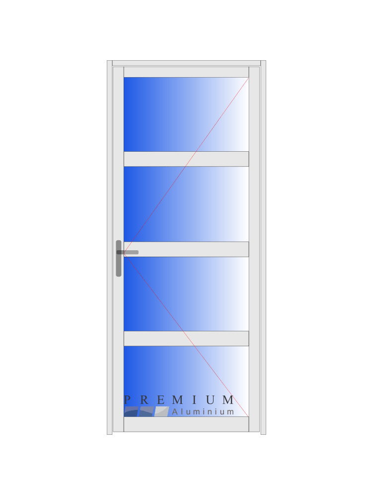 Hinged Door or Pivot Door Configuration