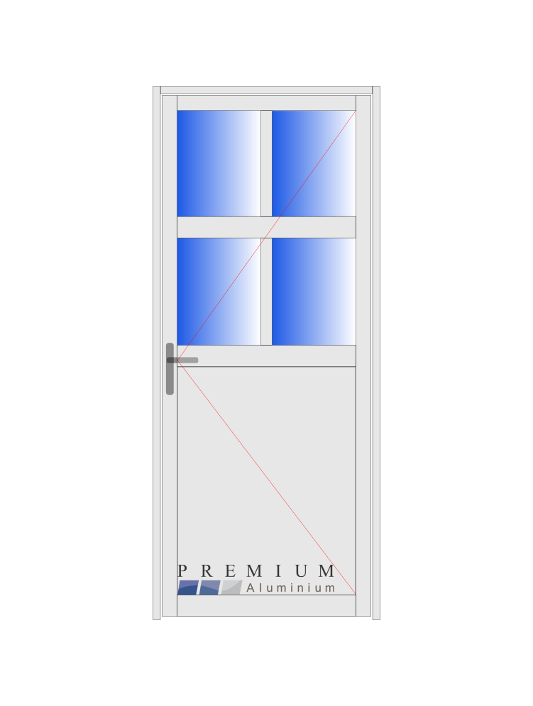 Hinged Door or Pivot Door Configuration