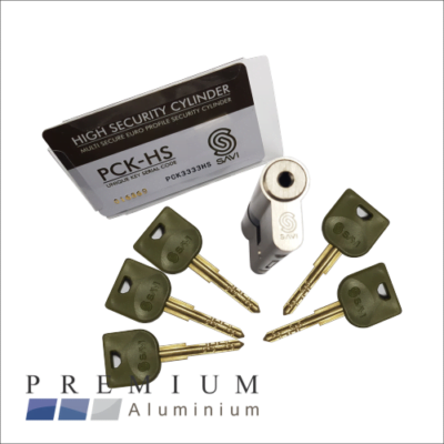 Cylinder DBL SN 66mm High Security PCK3333HS