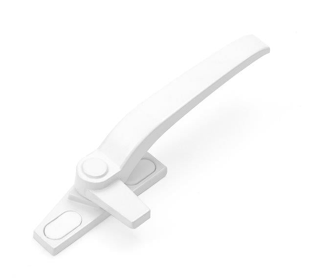 Aluminium Window Handle Euroline White Premium Aluminium