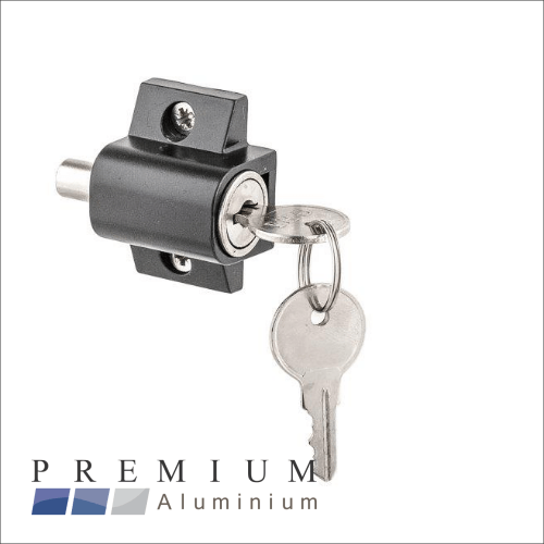 Night Latch Lock For Aluminium Patio, How To Install Sliding Door Pin Lock