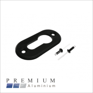 Cylinder Escutcheon Black Type 1 CEBT1