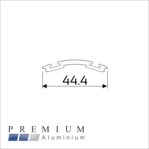 Clip44 Adaptor Pivot Door Stile