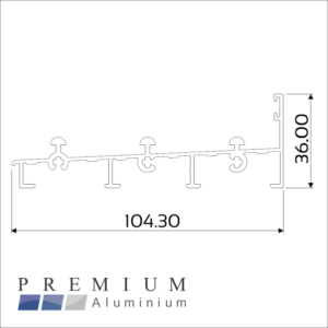 Icon Frame Sill Triple Track