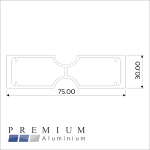 Vistafold Mullion 108mm