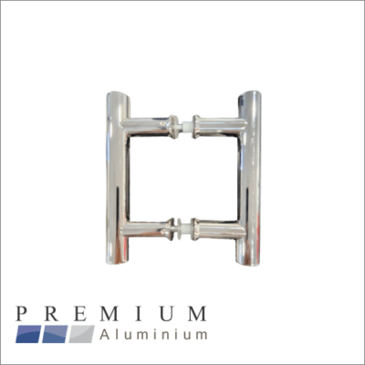 Contemporary Chrome Decorative Handles for Shower Doors