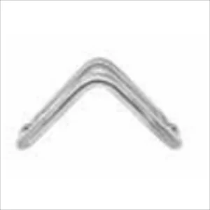 GHI Decor F433 V-SHAPE HANDLE - SATIN 325MM X 300MM