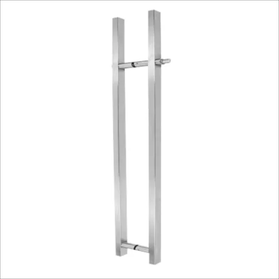 GHI Decor F501 SQUARE PULL HANDLE WITH CYLINDER LOCK & DUST SOCKET 1125MM X 1500MM Inc Spindle