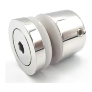19mm Through Glass Flange-Stainless Steel Chrome