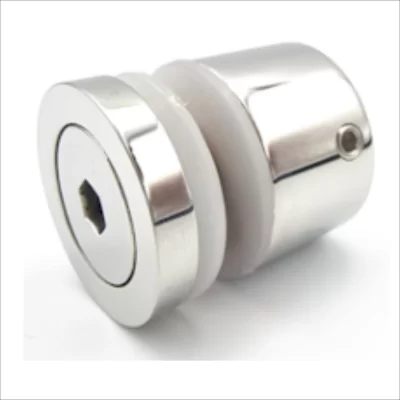 19mm Through Glass Flange-Stainless Steel Chrome