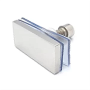 Edge Slider Glass Mount Conversion Kit-Chrome