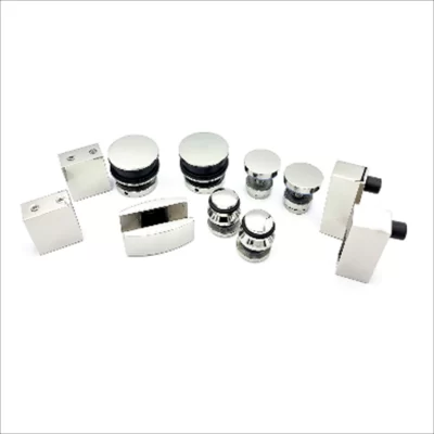 Edge Slider Single Door Kit -Chrome