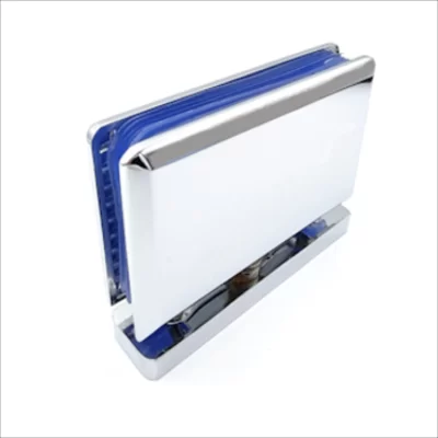 360° Pivot Glass To Wall Hinge-Brass Chrome Plated