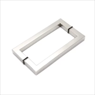 Pull Handle (200mm) Back To Back Square-Chrome