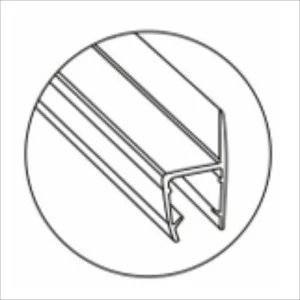 180° Soft Long Lip Seal 2.1m, 8-10mm