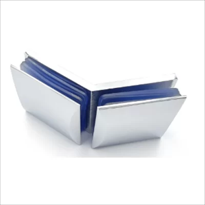 135° Glass To Glass Clamp-Zinc Alloy/Chrome