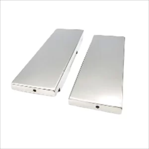Top Corner Patch Chrome Cover