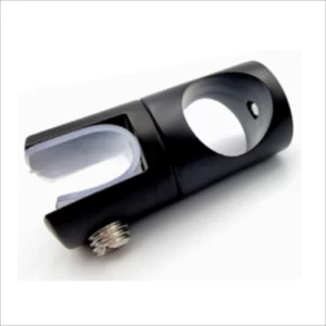 19mm Glass Mount Support Bar Stabilizer(Straight Through)-Brass Black