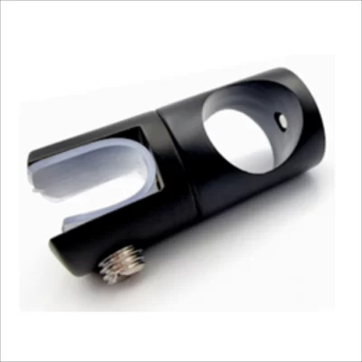 19mm Glass Mount Support Bar Stabilizer(Straight Through)-Brass Black
