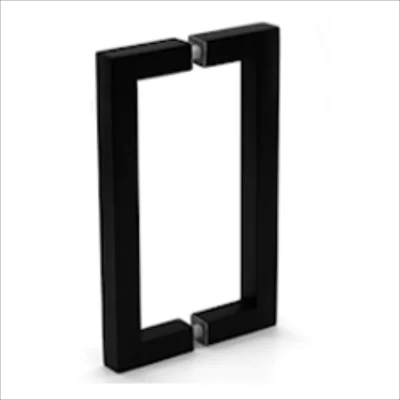 Pull Handle(200mm)Back To Back Square-Black