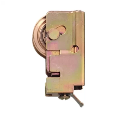 Single Wheel Patio Sliding Door Brass Roller - Image 2