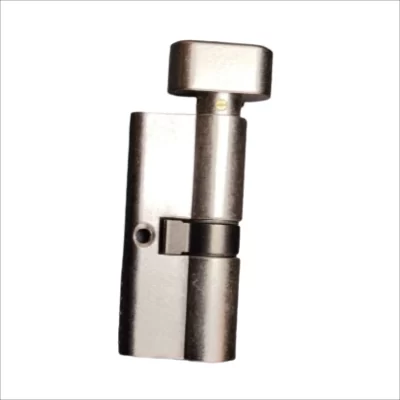 QS1108 65mm, Satin Nickel Knob Cylinder with Oval Knob